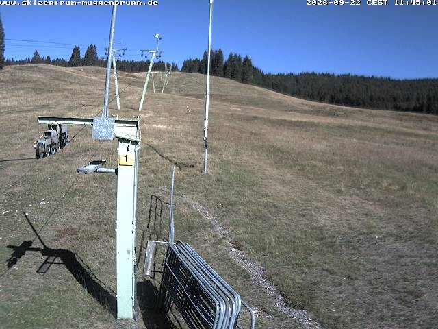 Archiv Foto Webcam Blick auf den Wasenlift bei Muggenbrunn
