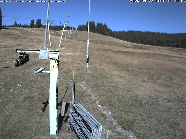 Archiv Foto Webcam Blick auf den Wasenlift bei Muggenbrunn