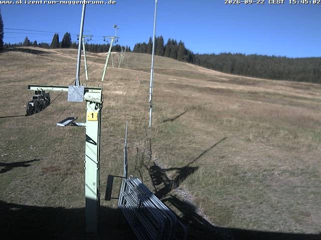 Archiv Foto Webcam Blick auf den Wasenlift bei Muggenbrunn