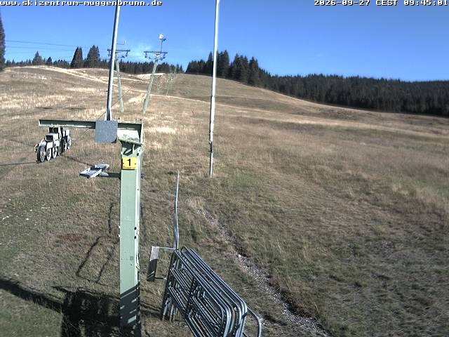 Archived image Webcam View of Wasenlift near Muggenbrunn