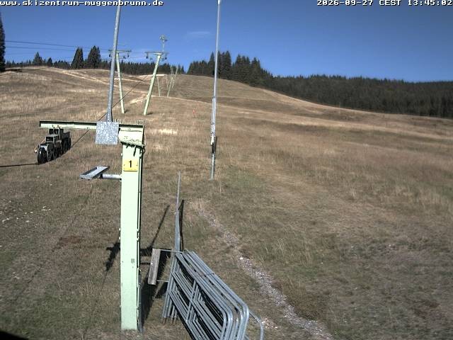 Archived image Webcam View of Wasenlift near Muggenbrunn
