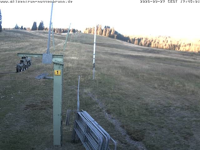 Archiv Foto Webcam Blick auf den Wasenlift bei Muggenbrunn