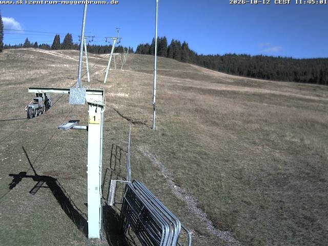 Archiv Foto Webcam Blick auf den Wasenlift bei Muggenbrunn