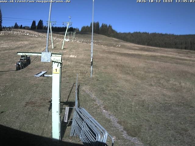 Archiv Foto Webcam Blick auf den Wasenlift bei Muggenbrunn