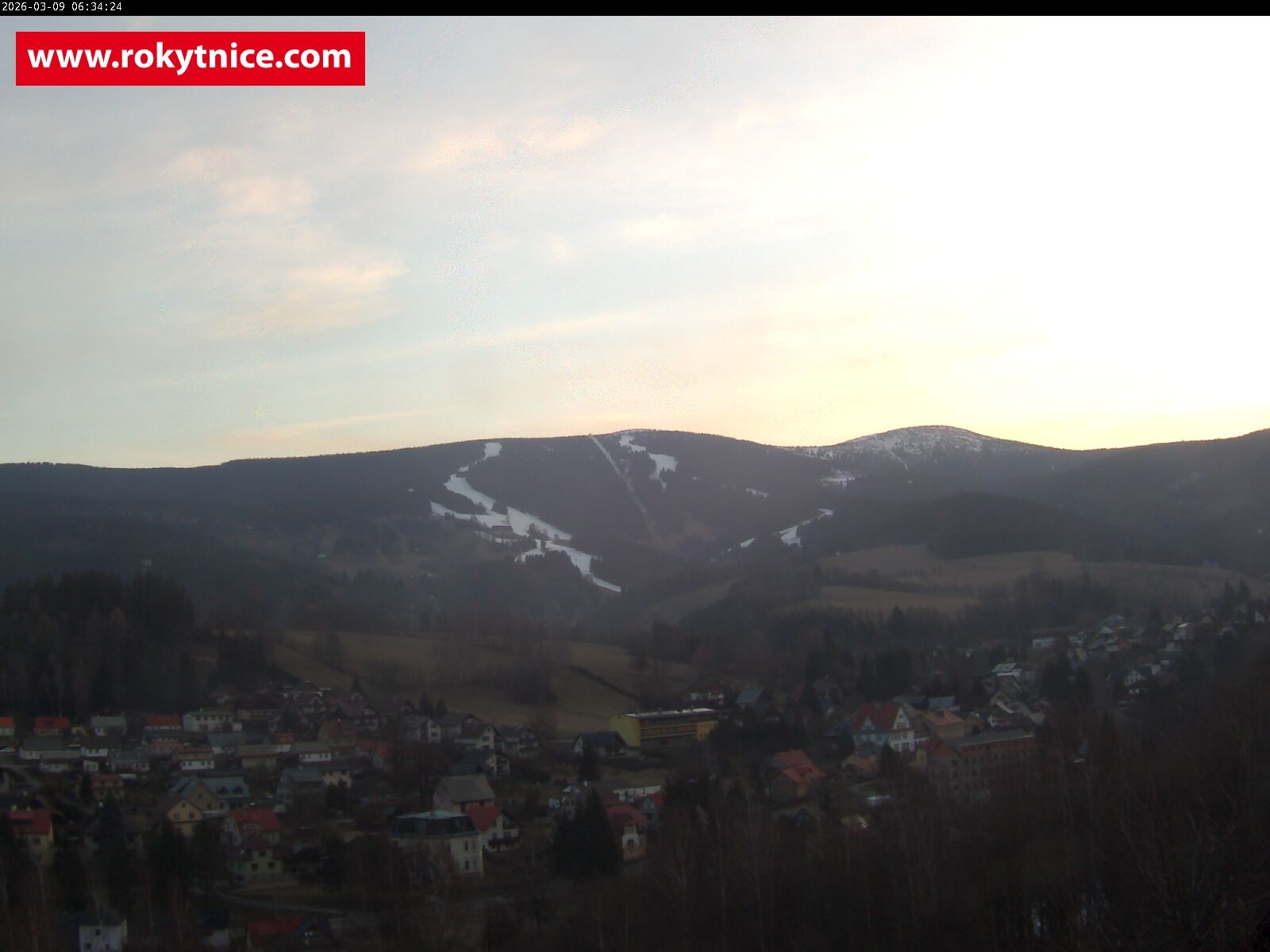 Archived image Webcam Rokytnice, Giant Mountains