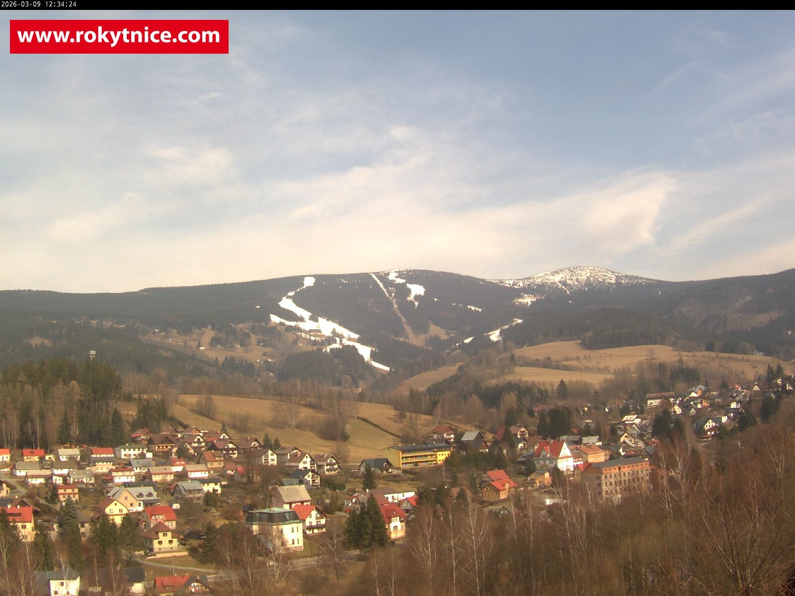 Archived image Webcam Rokytnice, Giant Mountains