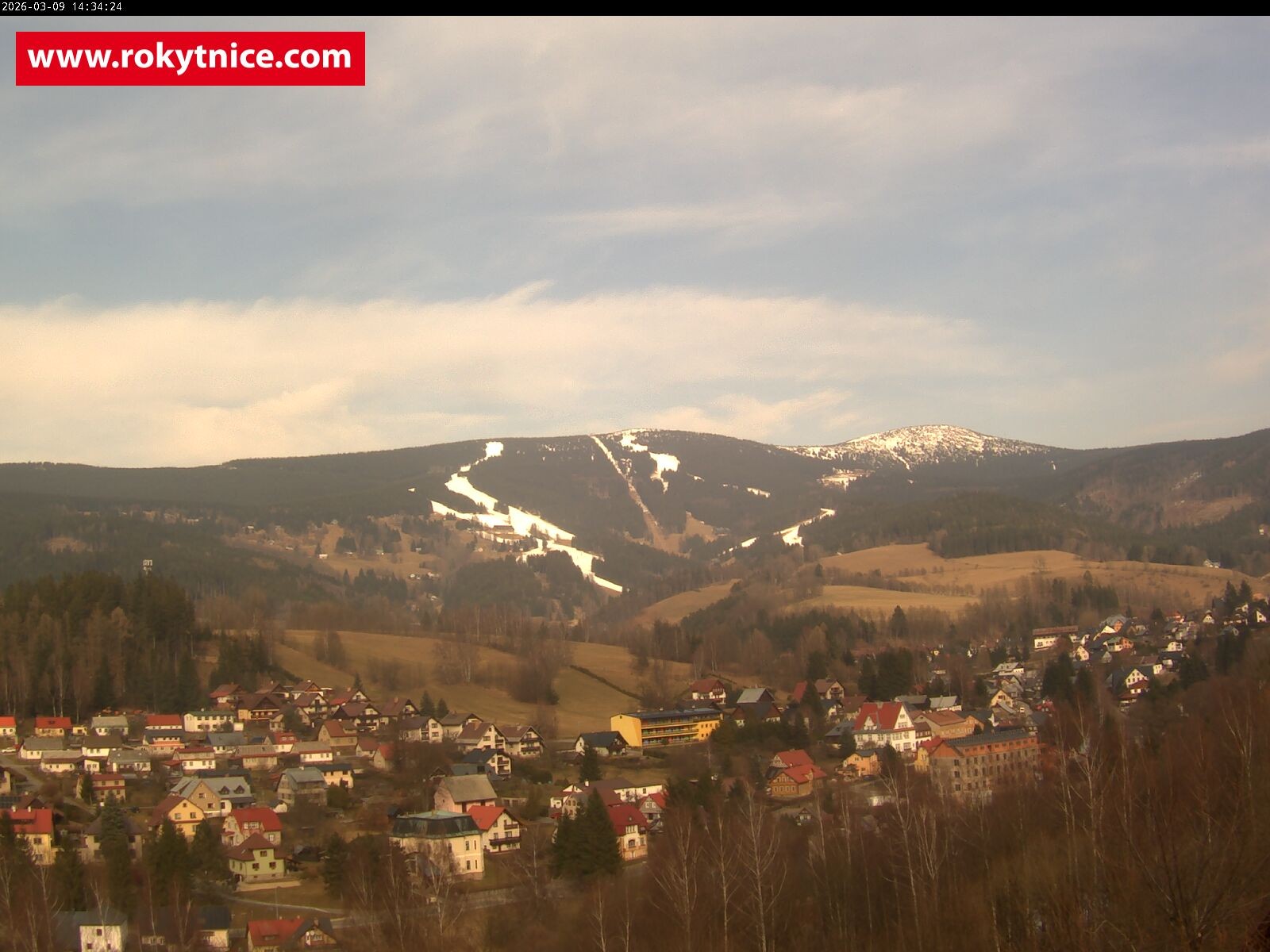 Archived image Webcam Rokytnice, Giant Mountains