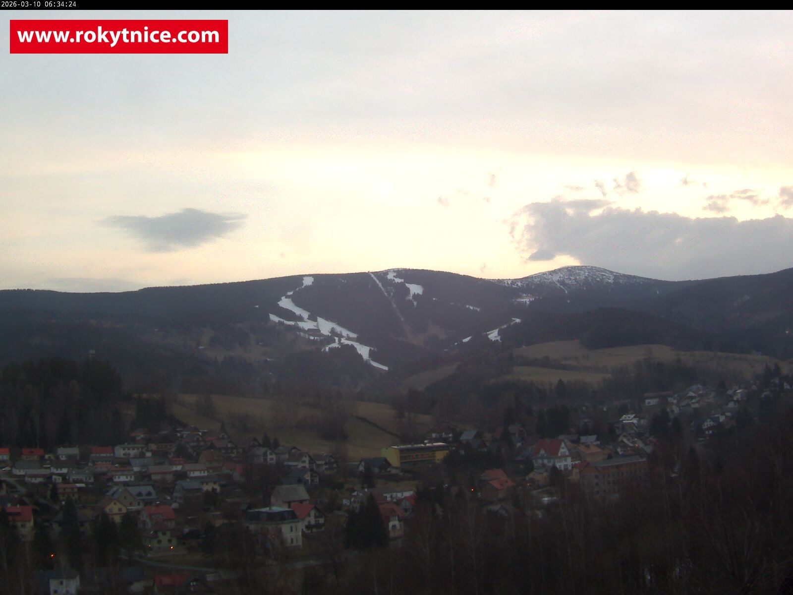 Archived image Webcam Rokytnice, Giant Mountains