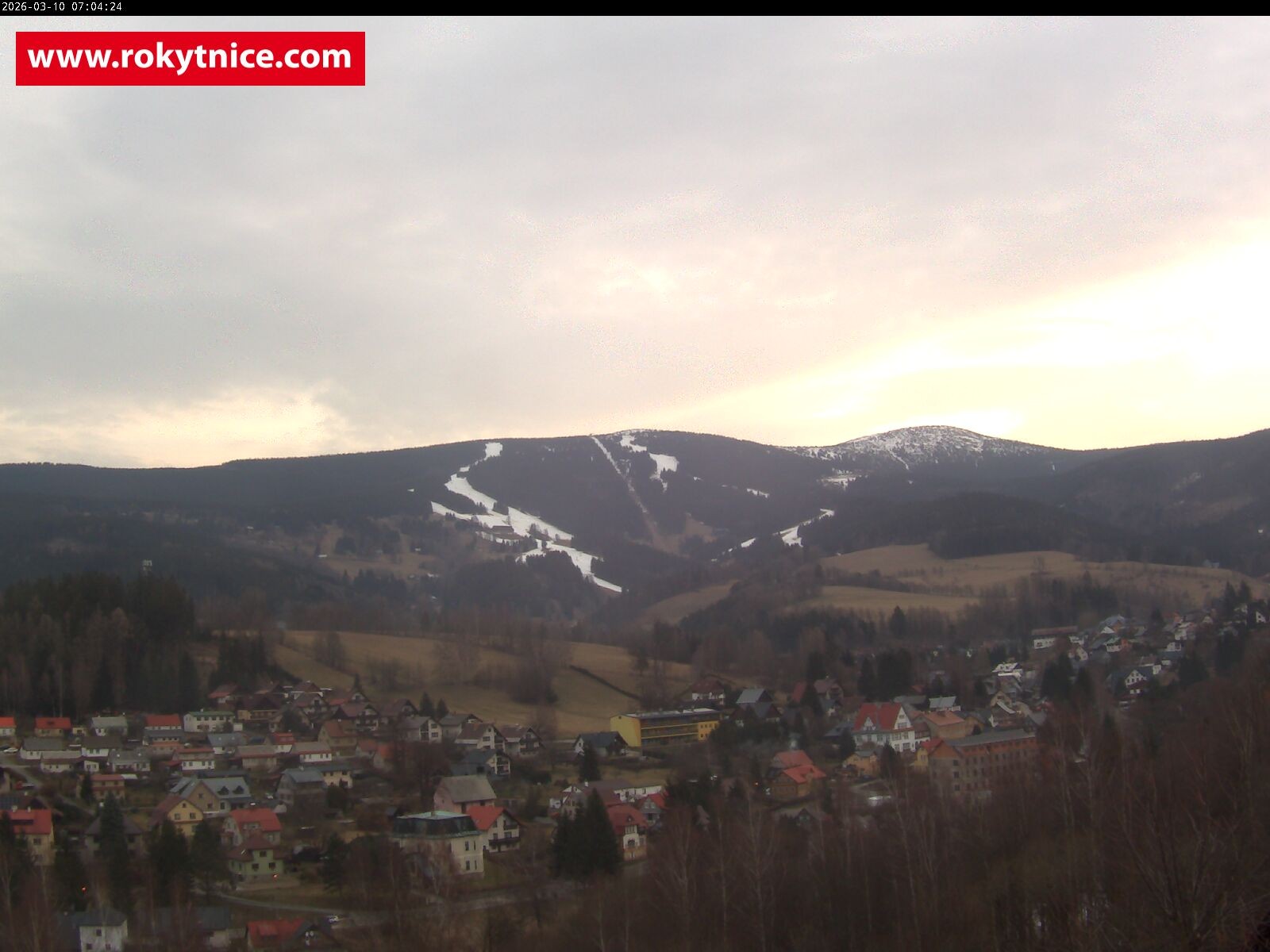 Archived image Webcam Rokytnice, Giant Mountains