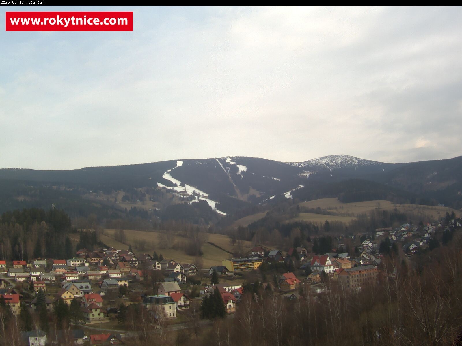 Archived image Webcam Rokytnice, Giant Mountains