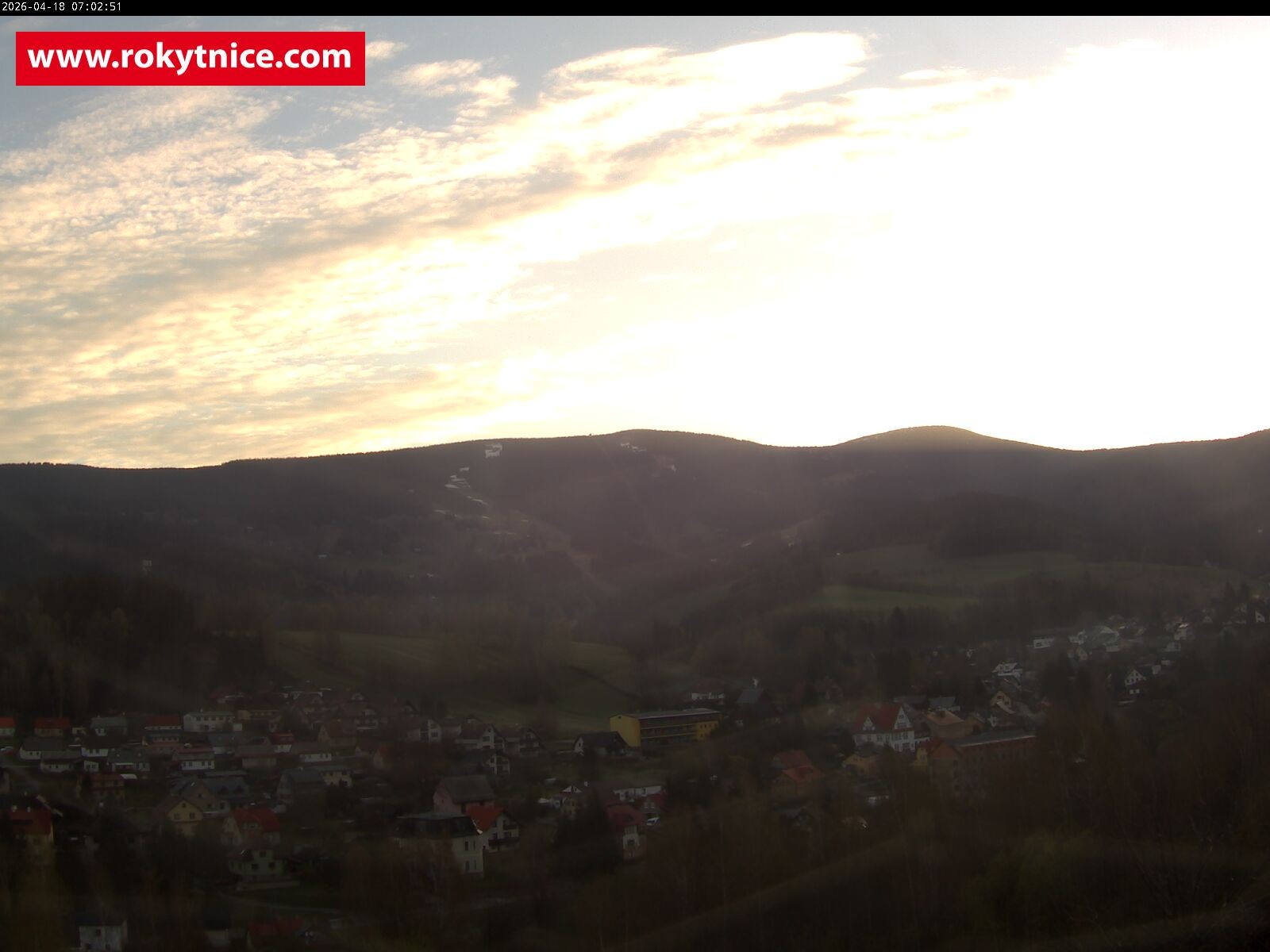 Archiv Foto Webcam Rokytnice nad Jizerou