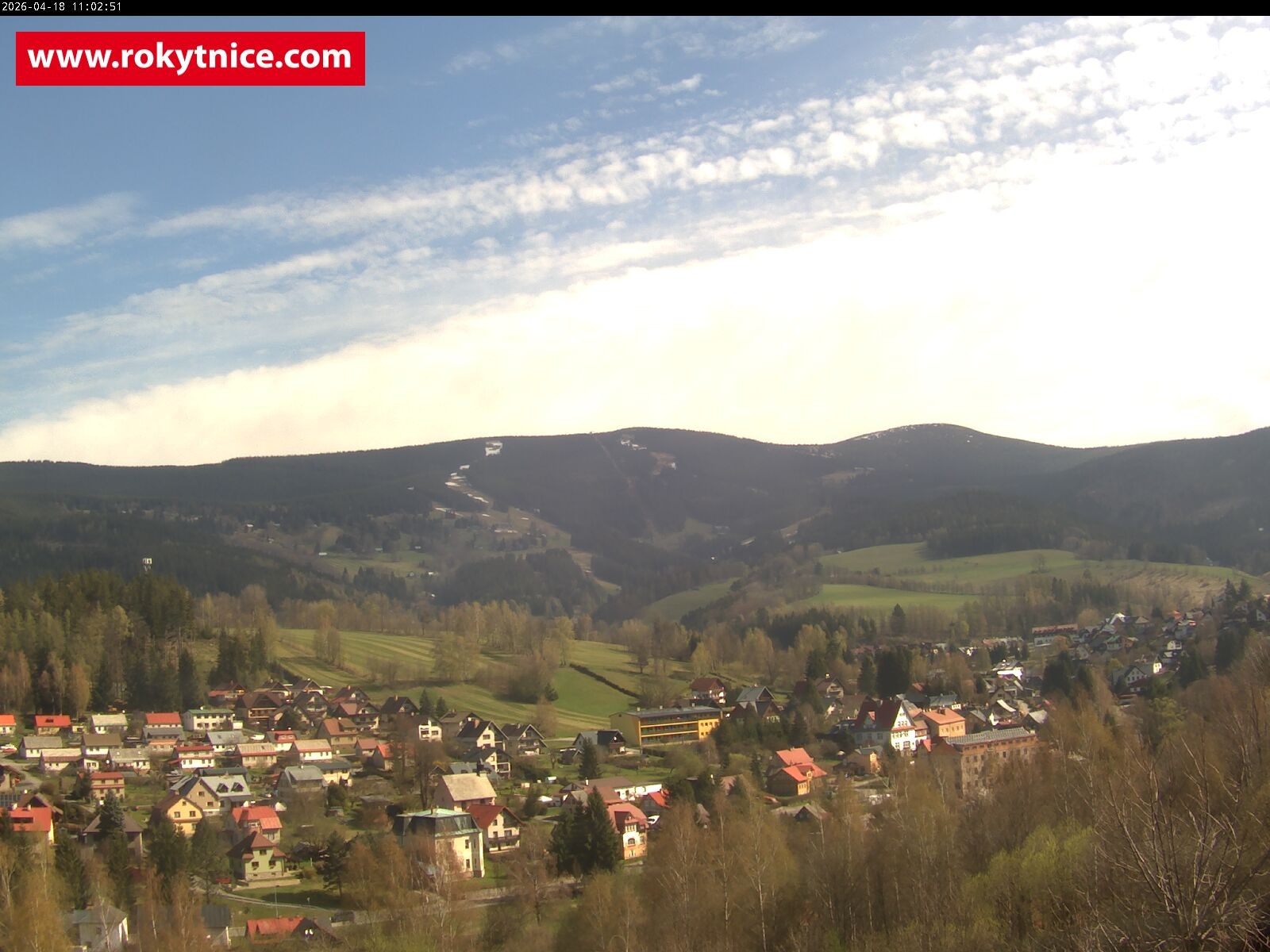 Archiv Foto Webcam Rokytnice nad Jizerou