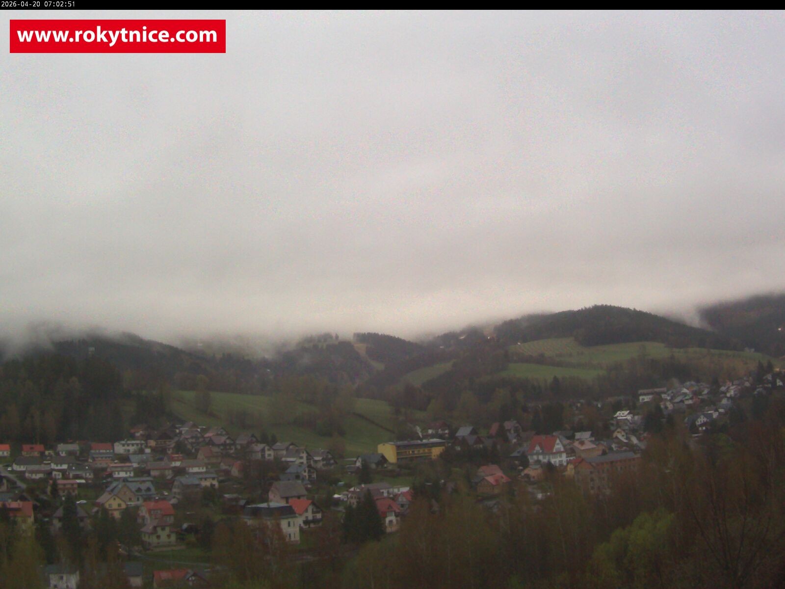 Archiv Foto Webcam Rokytnice nad Jizerou