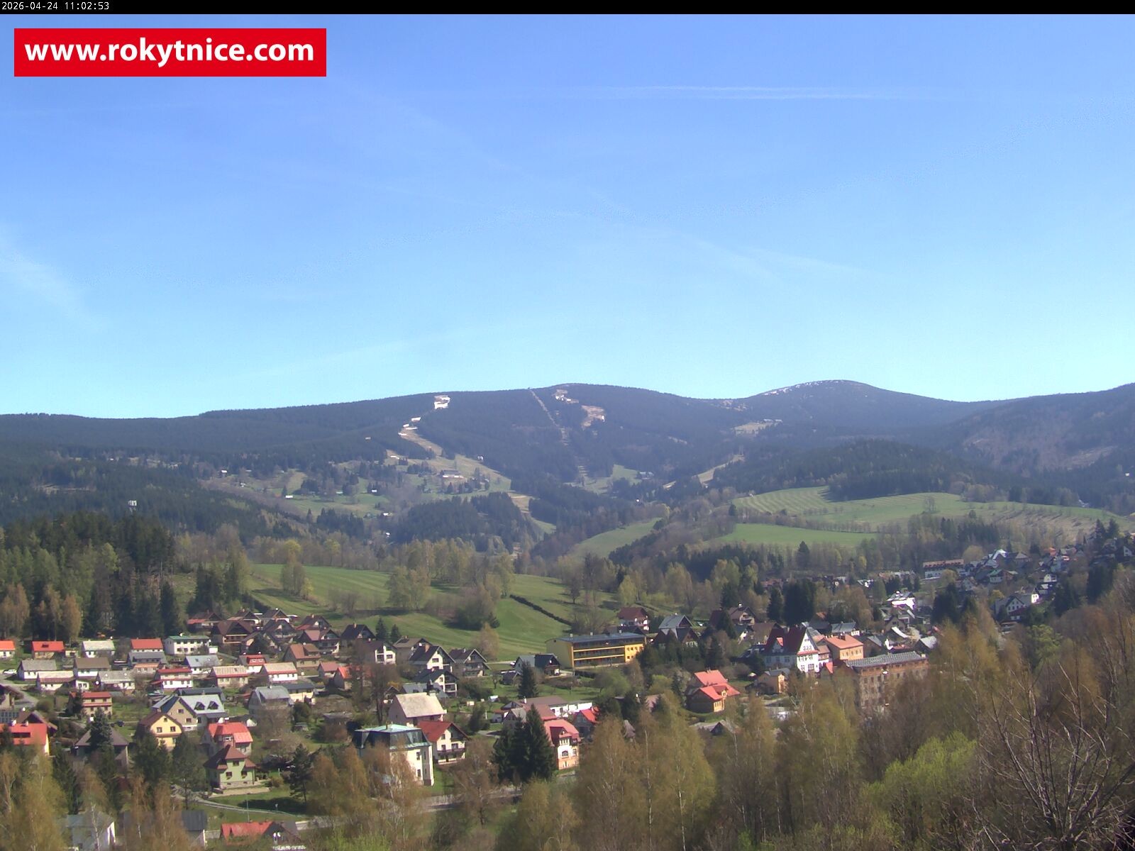 Archived image Webcam Rokytnice, Giant Mountains