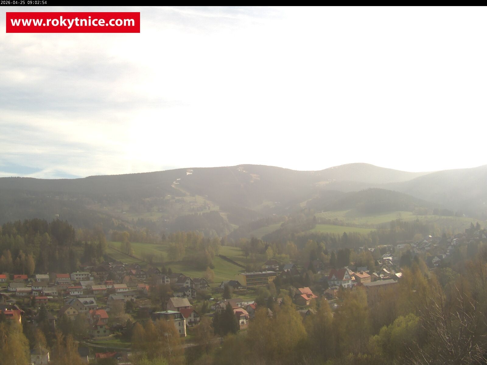 Archived image Webcam Rokytnice, Giant Mountains