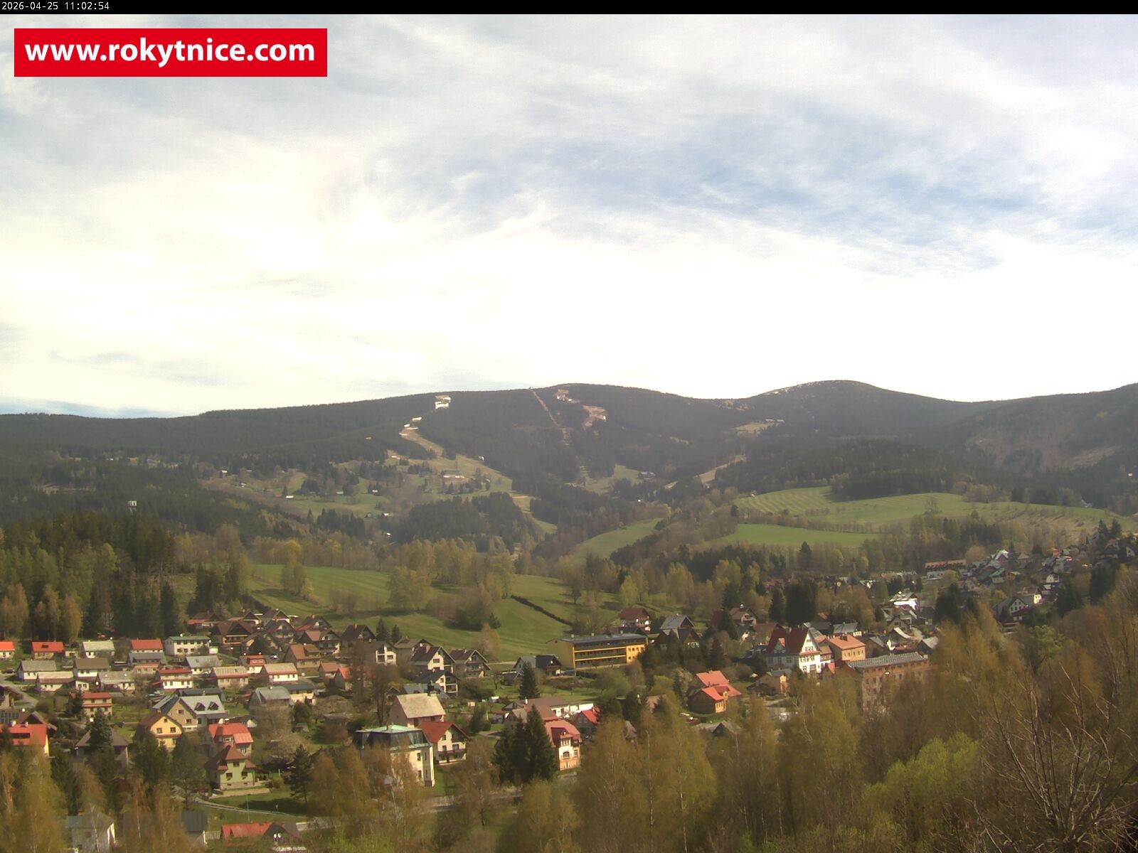 Archived image Webcam Rokytnice, Giant Mountains