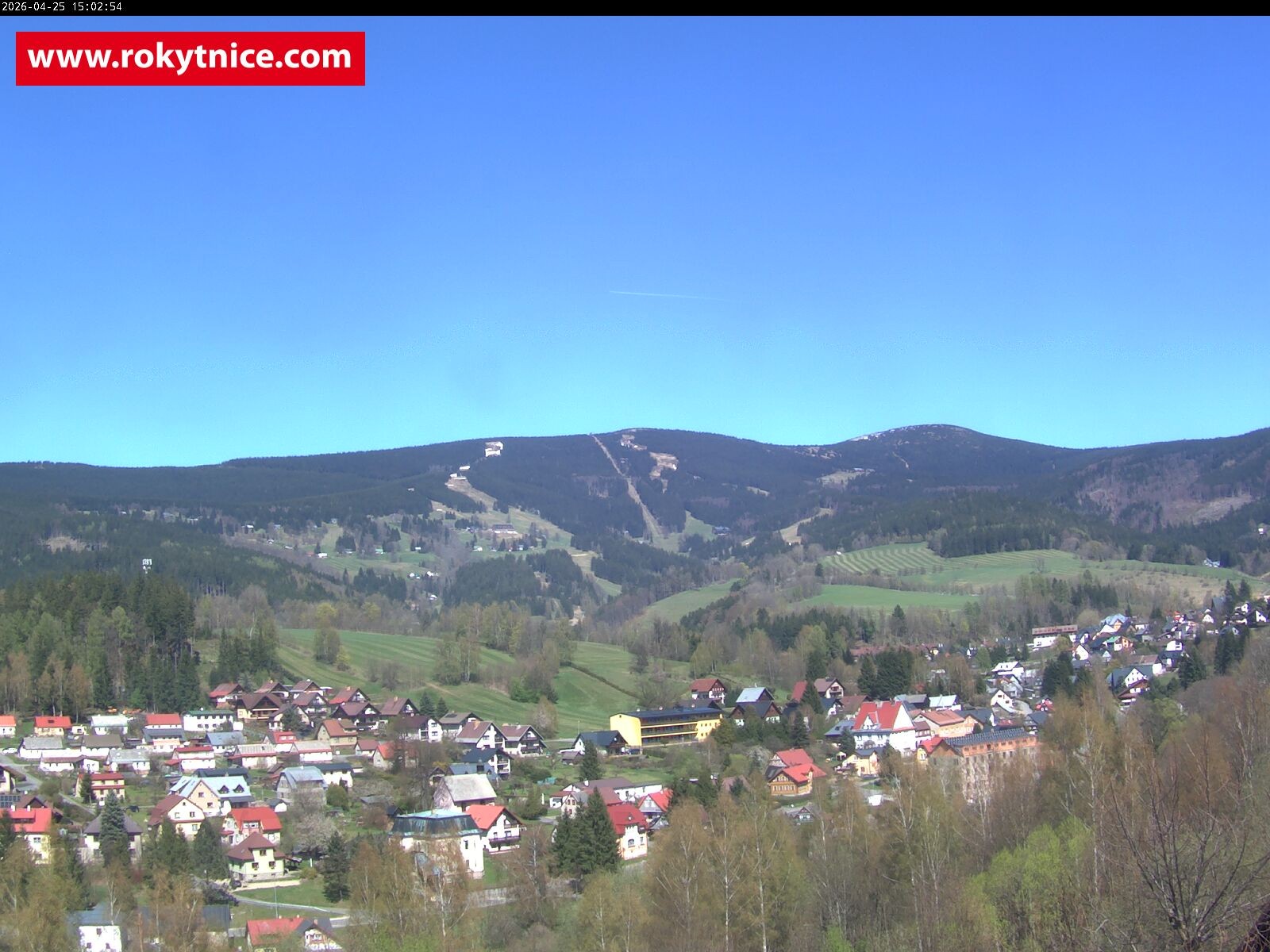 Archived image Webcam Rokytnice, Giant Mountains