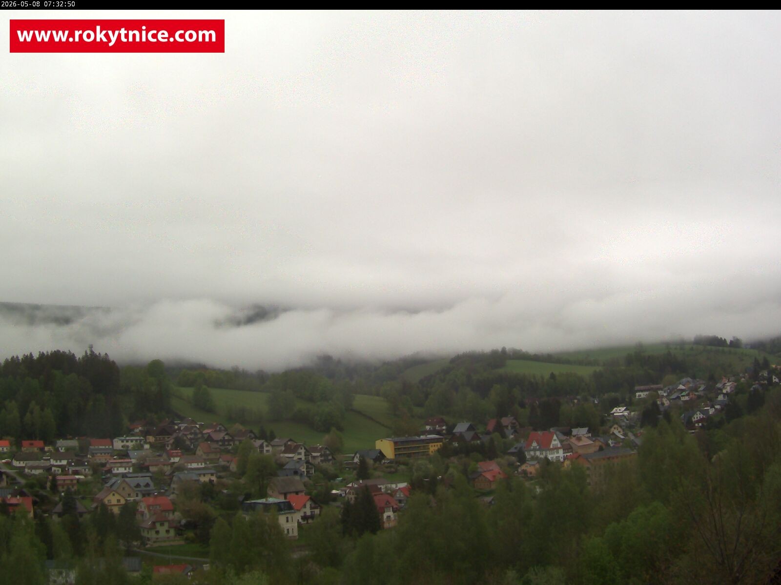 Archiv Foto Webcam Rokytnice nad Jizerou
