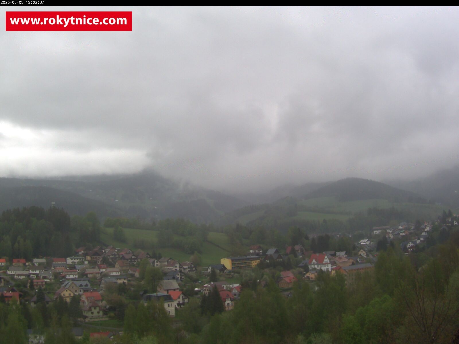 Archiv Foto Webcam Rokytnice nad Jizerou