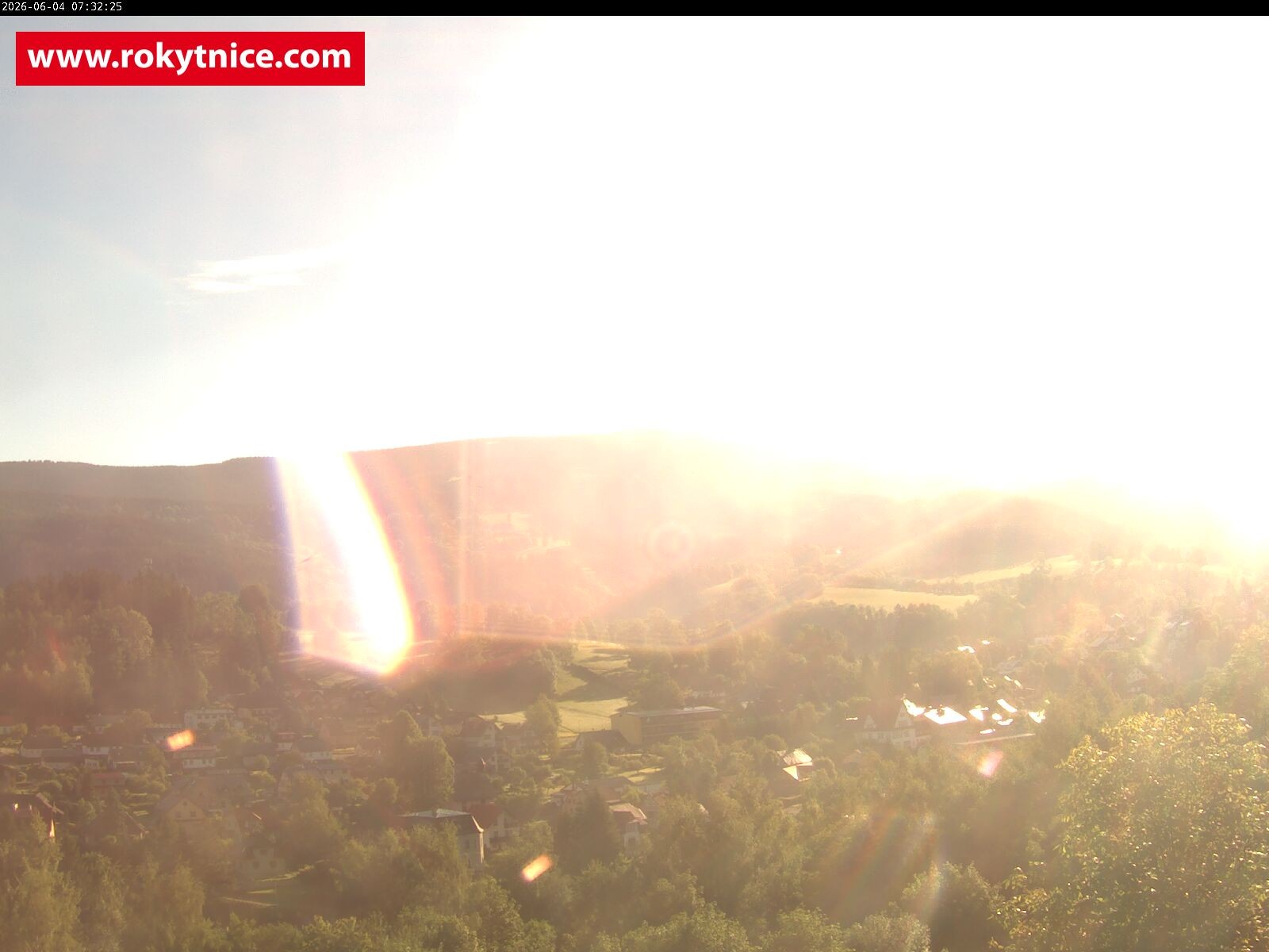 Archiv Foto Webcam Rokytnice nad Jizerou