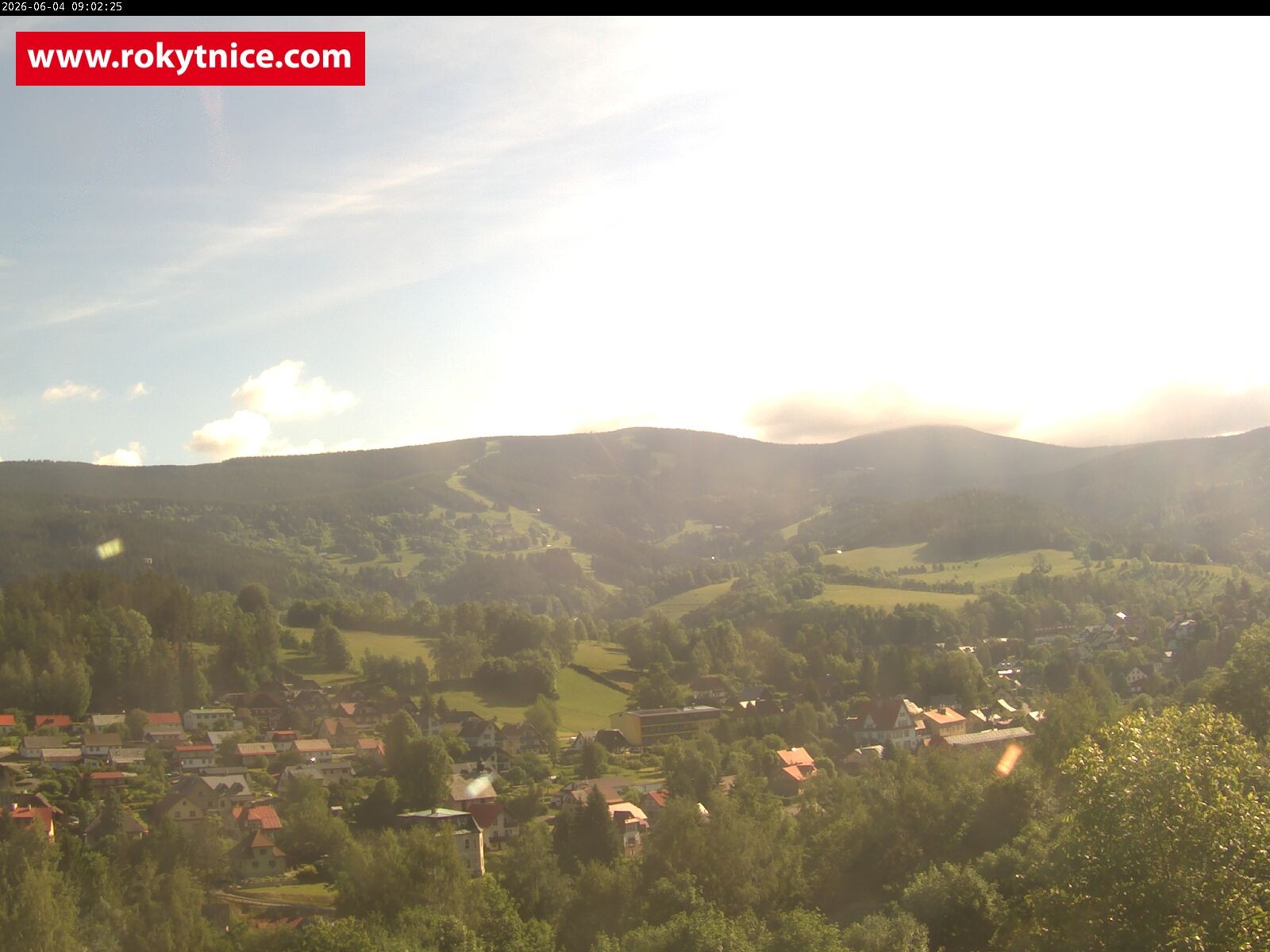 Archiv Foto Webcam Rokytnice nad Jizerou