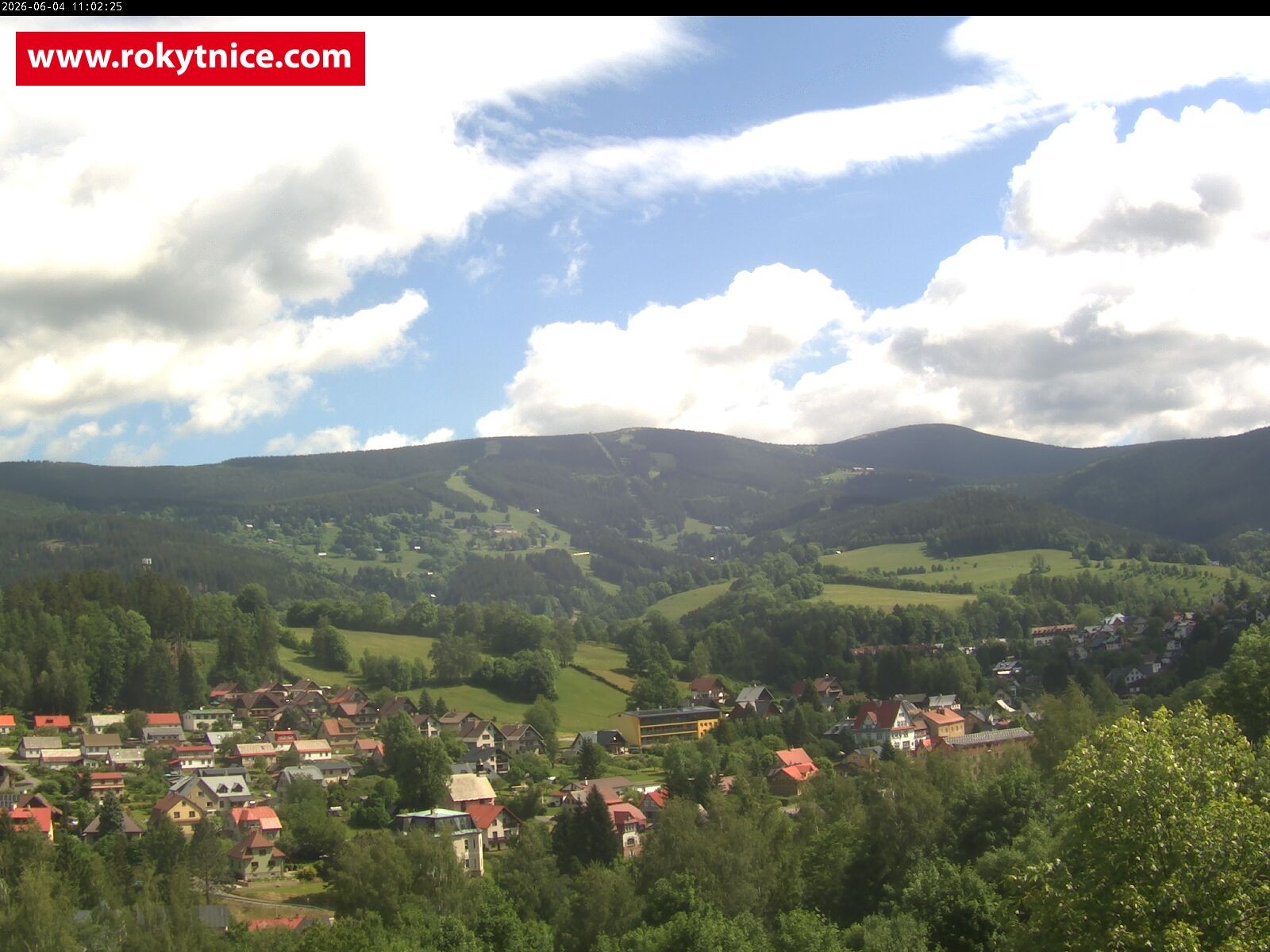 Archiv Foto Webcam Rokytnice nad Jizerou