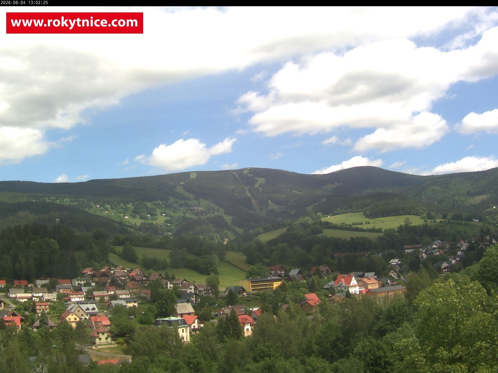 Archiv Foto Webcam Rokytnice nad Jizerou