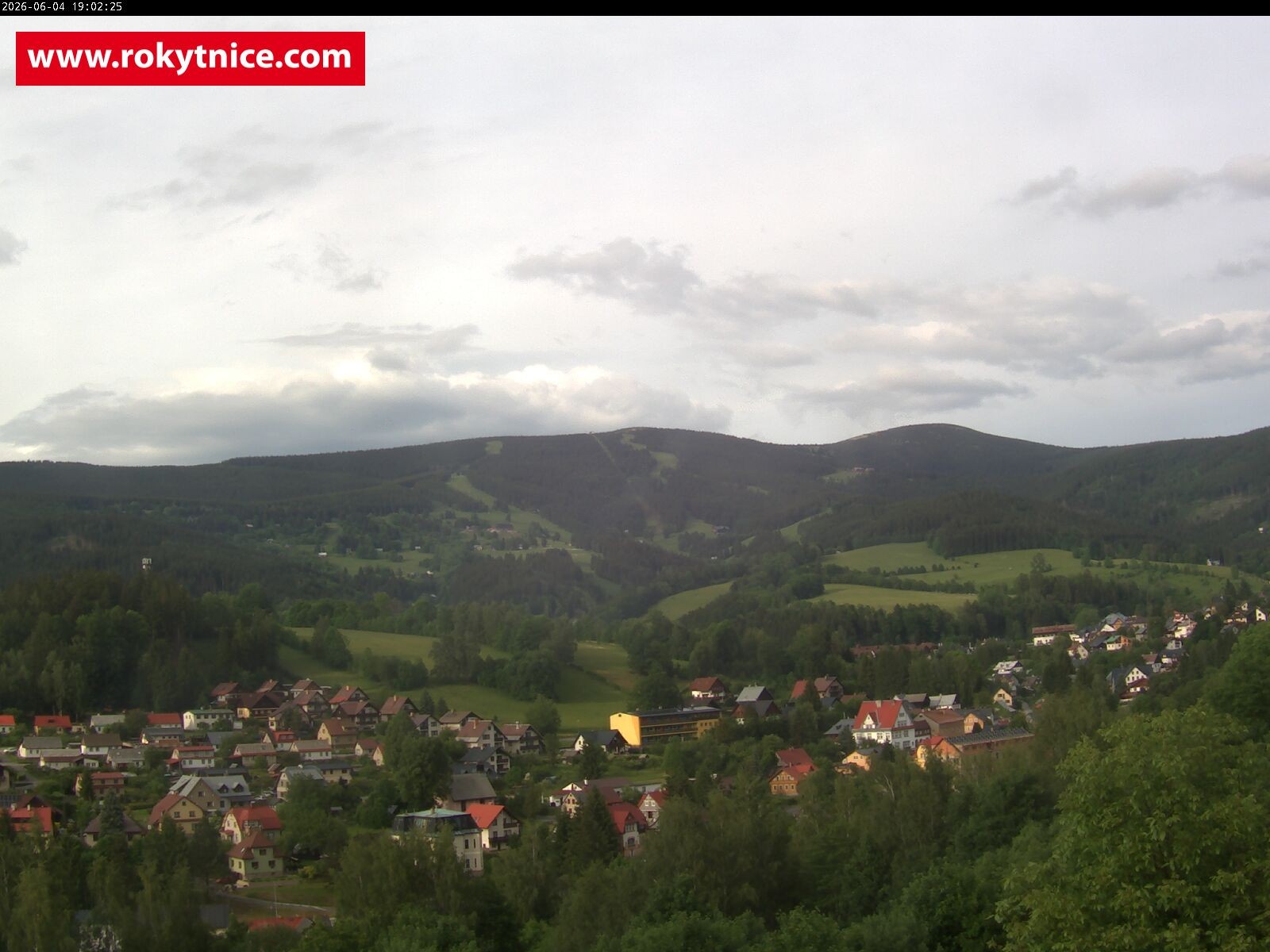 Archiv Foto Webcam Rokytnice nad Jizerou