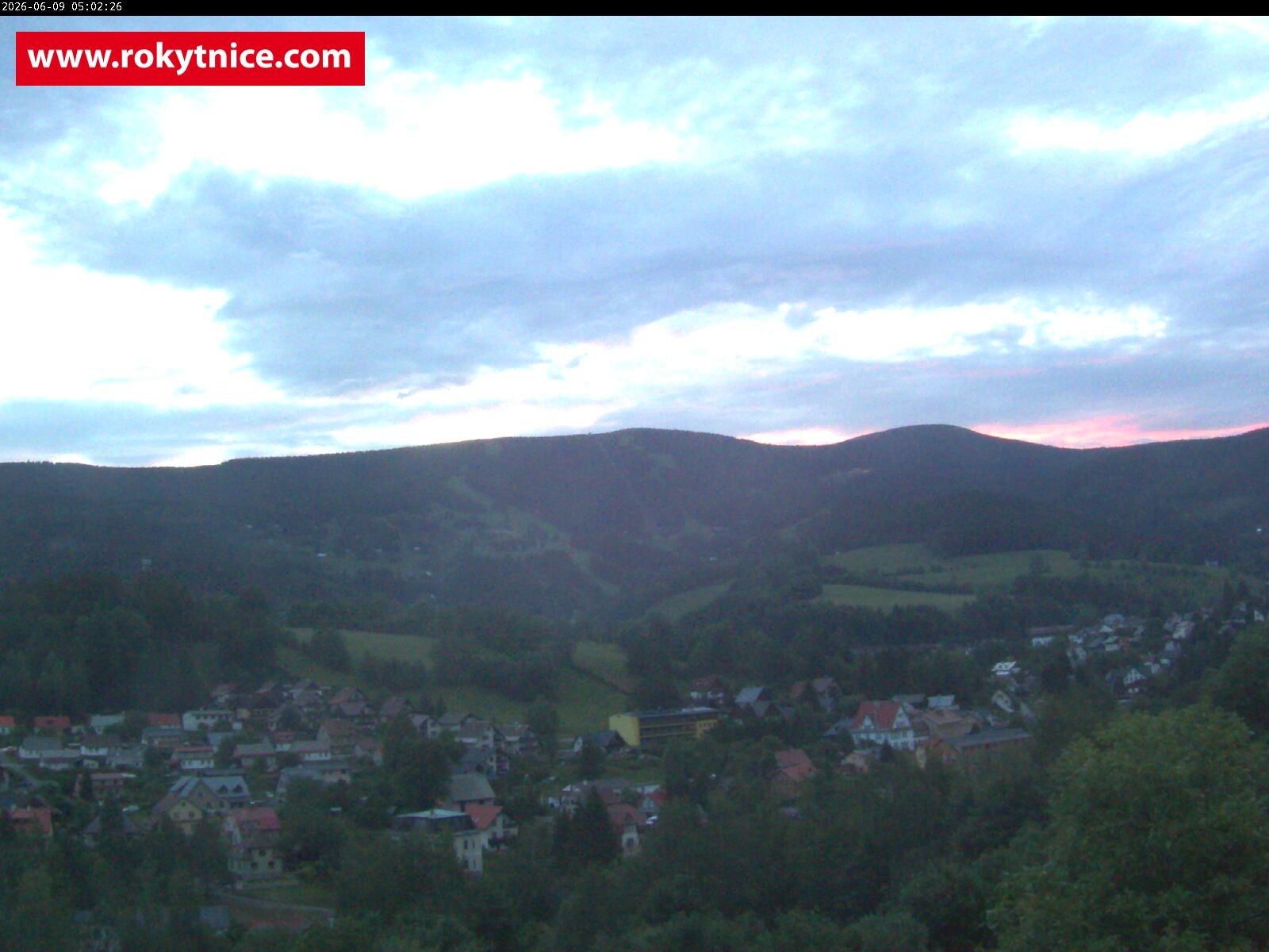Archived image Webcam Rokytnice, Giant Mountains