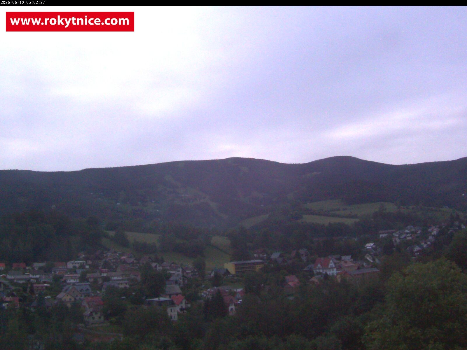 Archived image Webcam Rokytnice, Giant Mountains