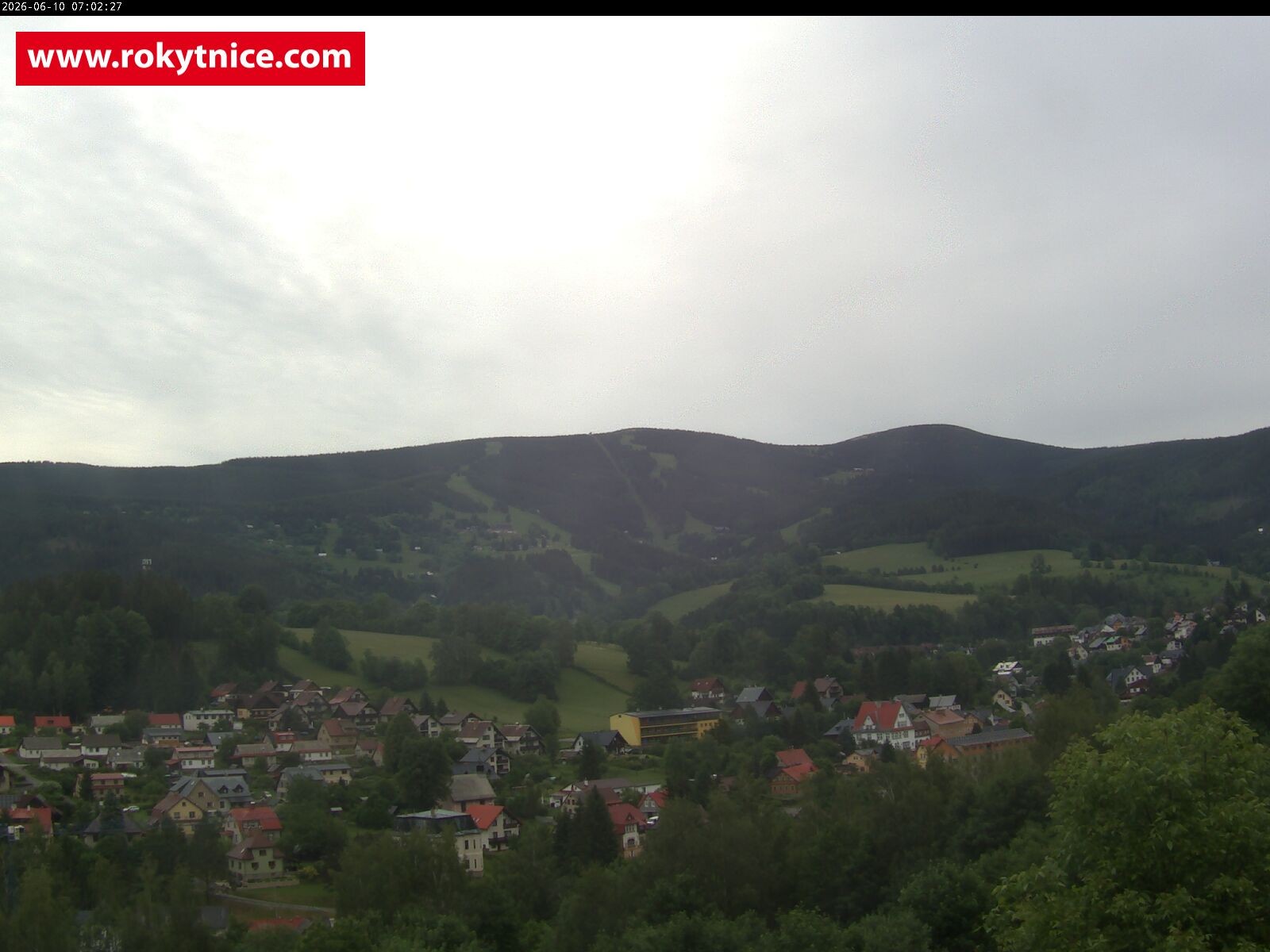 Archived image Webcam Rokytnice, Giant Mountains