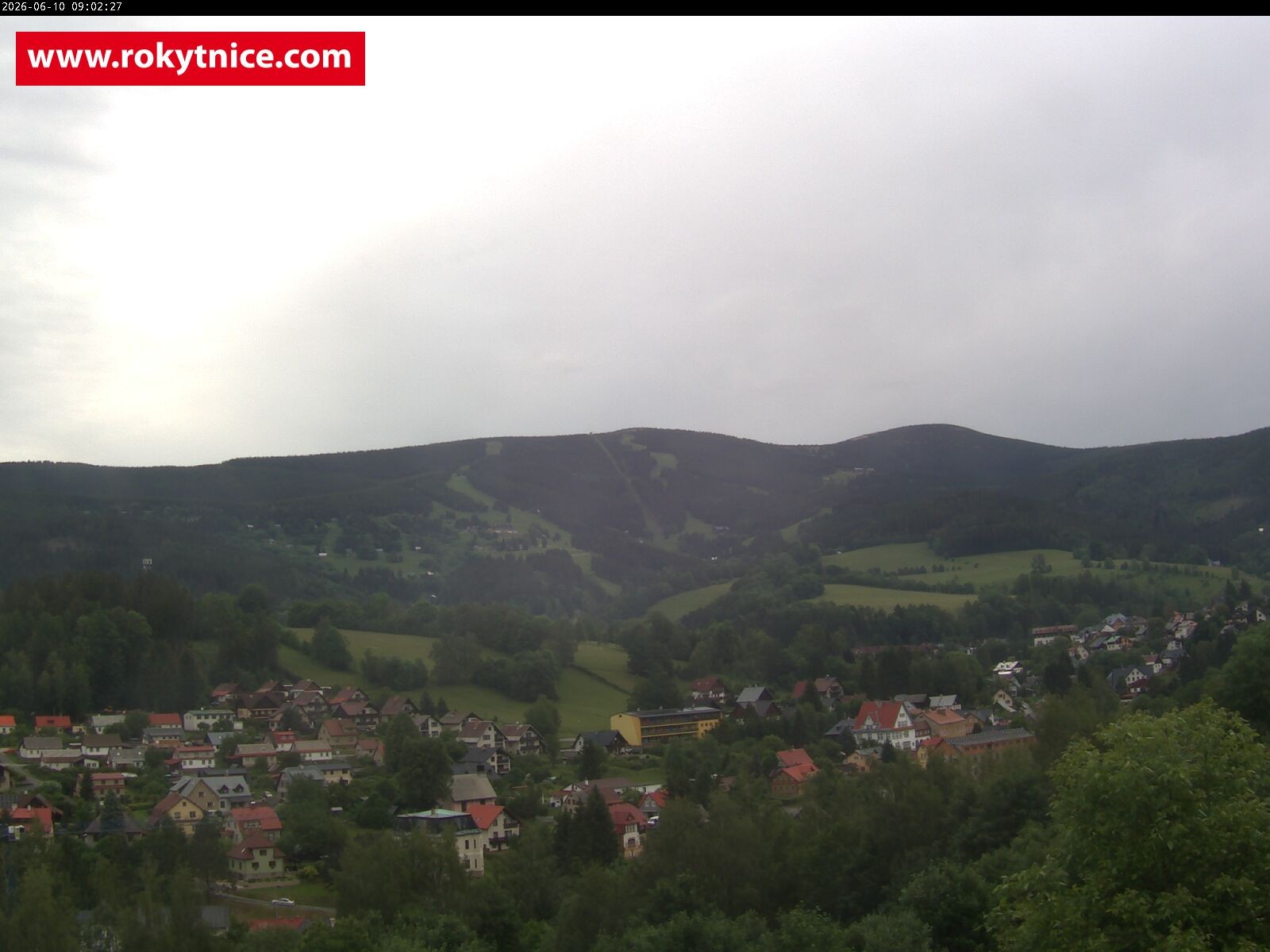 Archived image Webcam Rokytnice, Giant Mountains