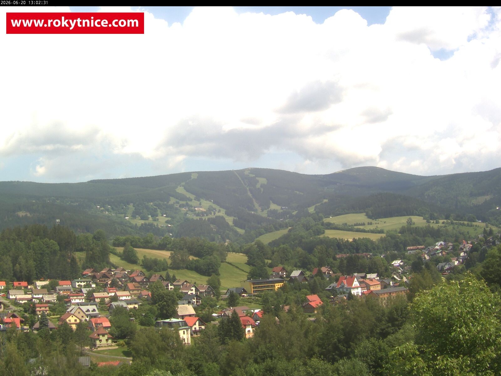Archiv Foto Webcam Rokytnice nad Jizerou