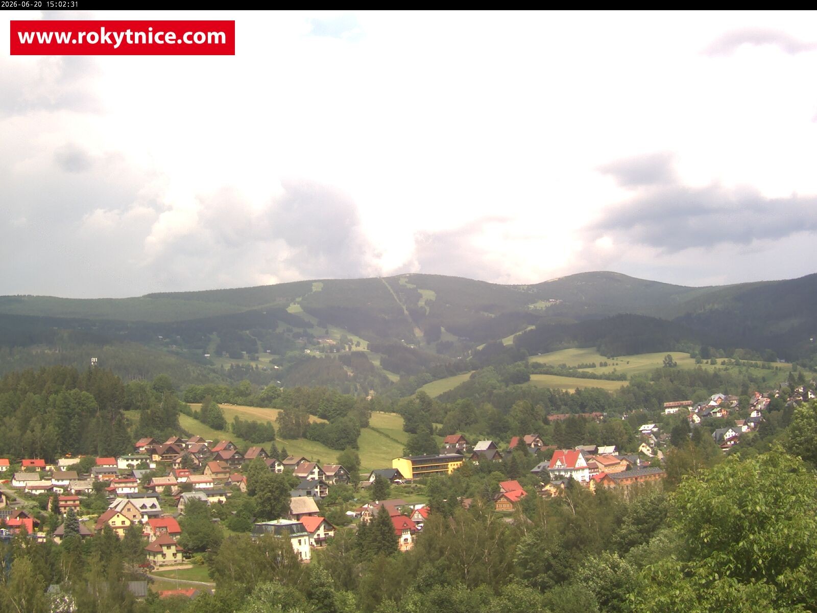 Archiv Foto Webcam Rokytnice nad Jizerou