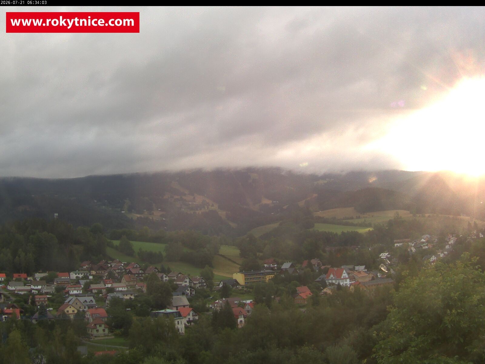 Archiv Foto Webcam Rokytnice nad Jizerou