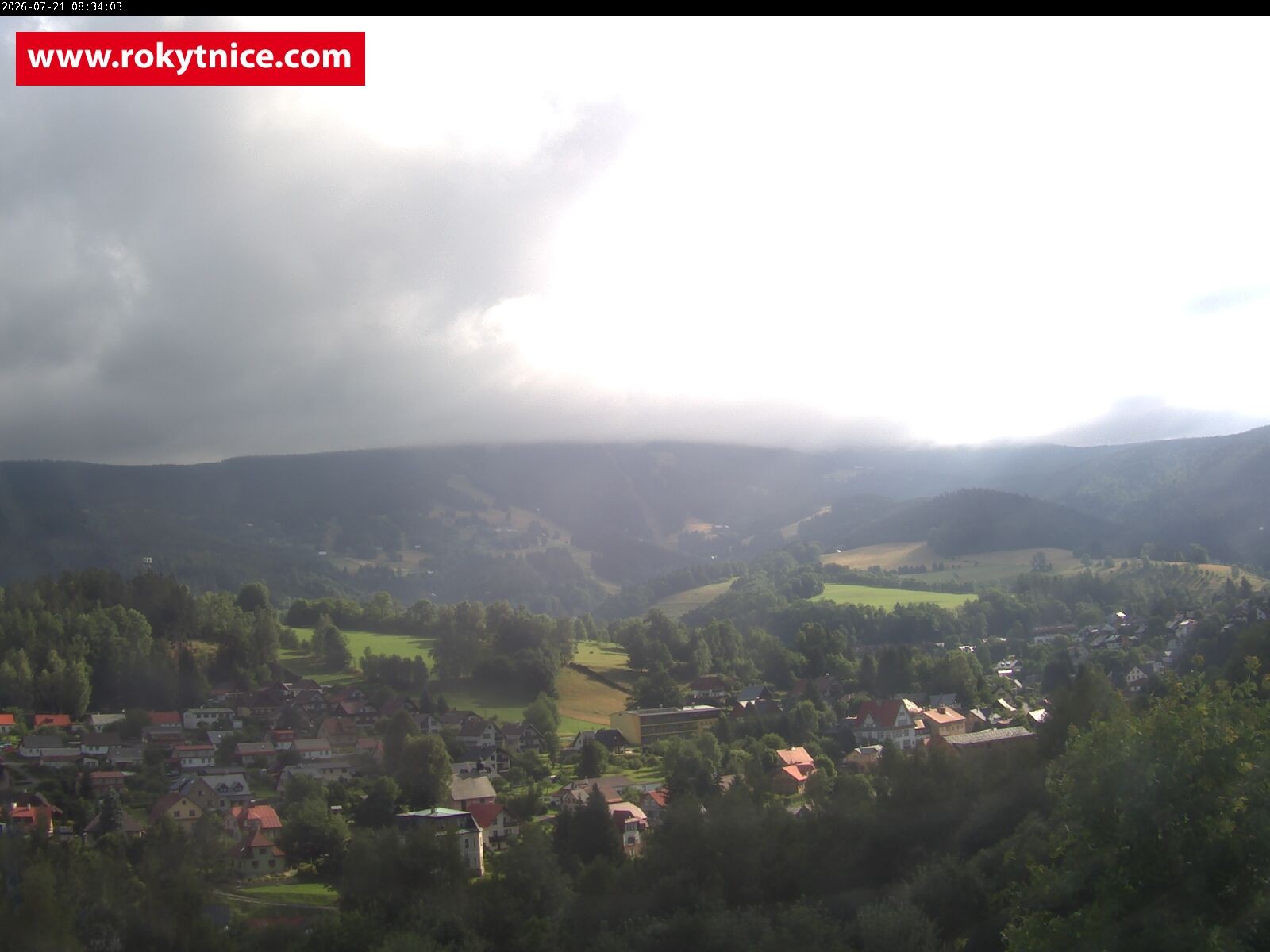 Archiv Foto Webcam Rokytnice nad Jizerou