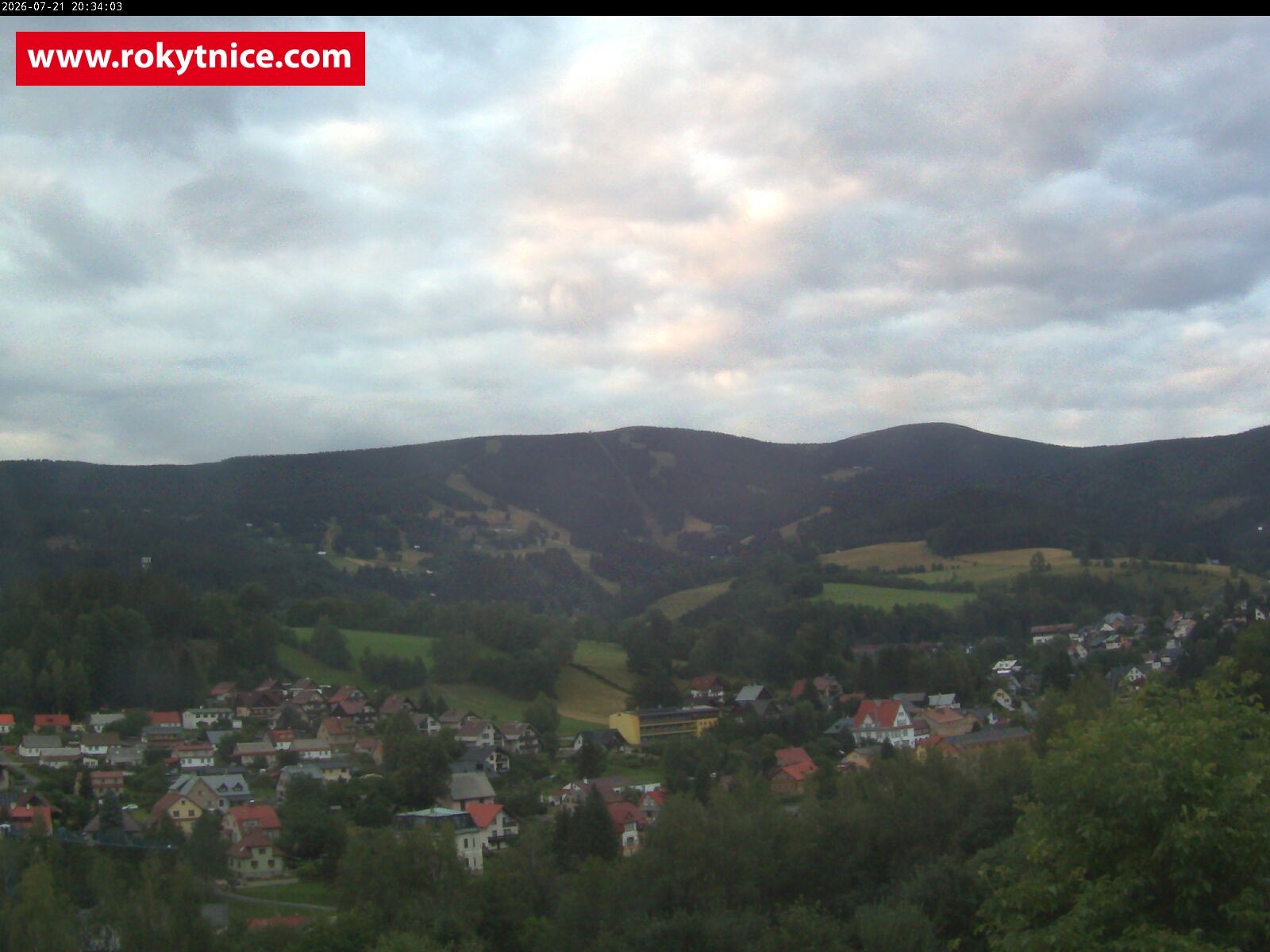 Archiv Foto Webcam Rokytnice nad Jizerou
