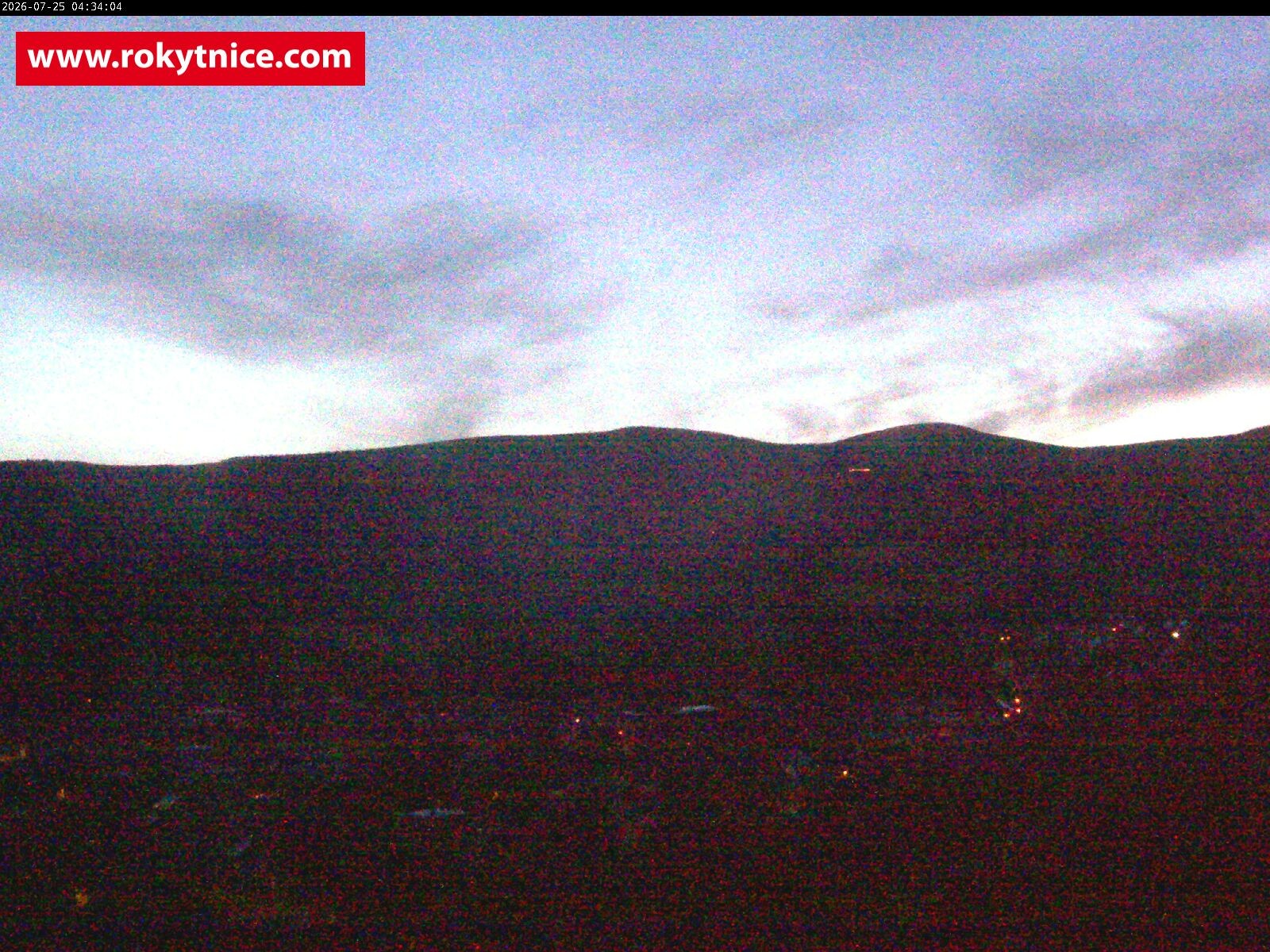 Archived image Webcam Rokytnice, Giant Mountains