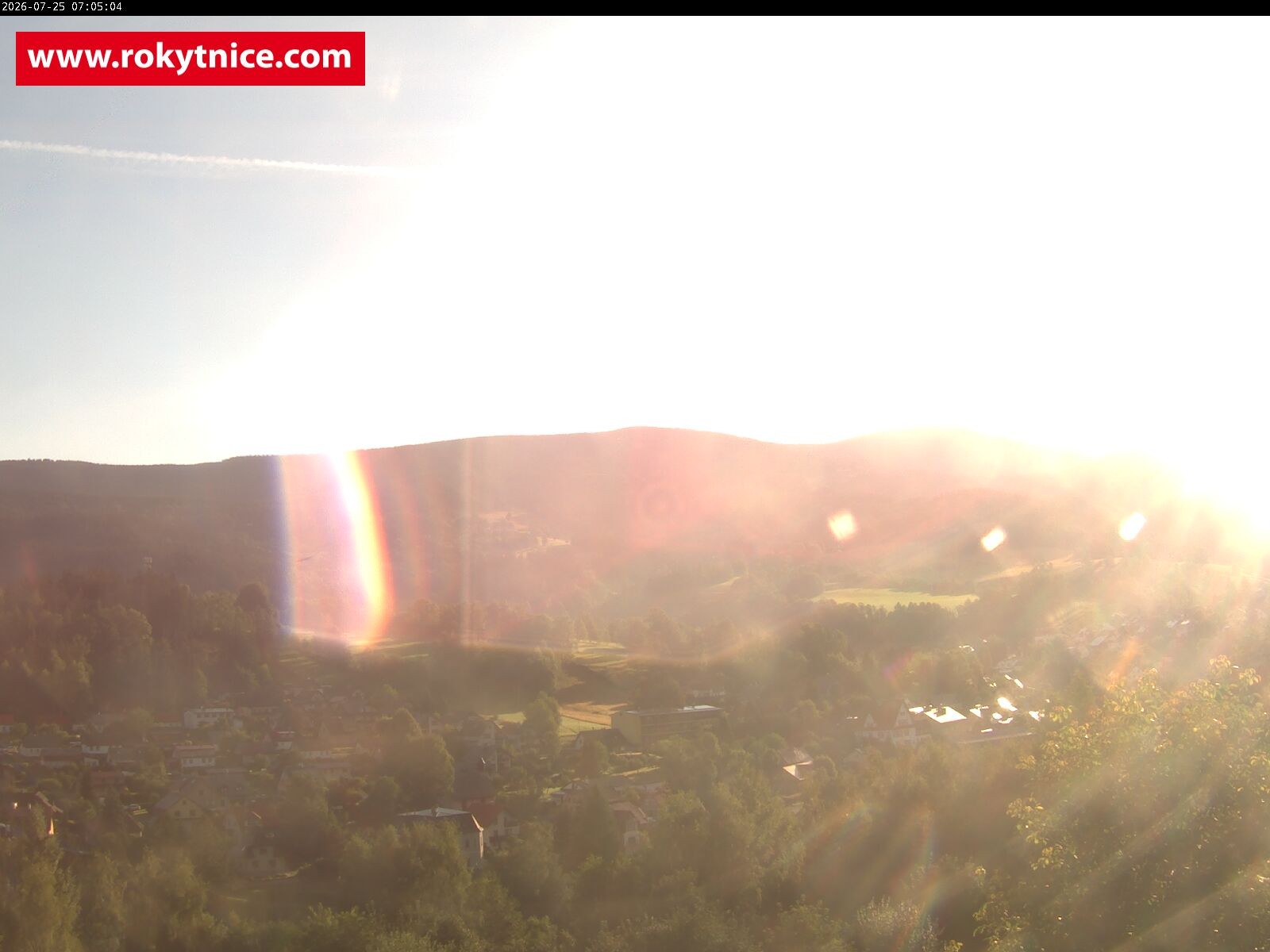 Archived image Webcam Rokytnice, Giant Mountains
