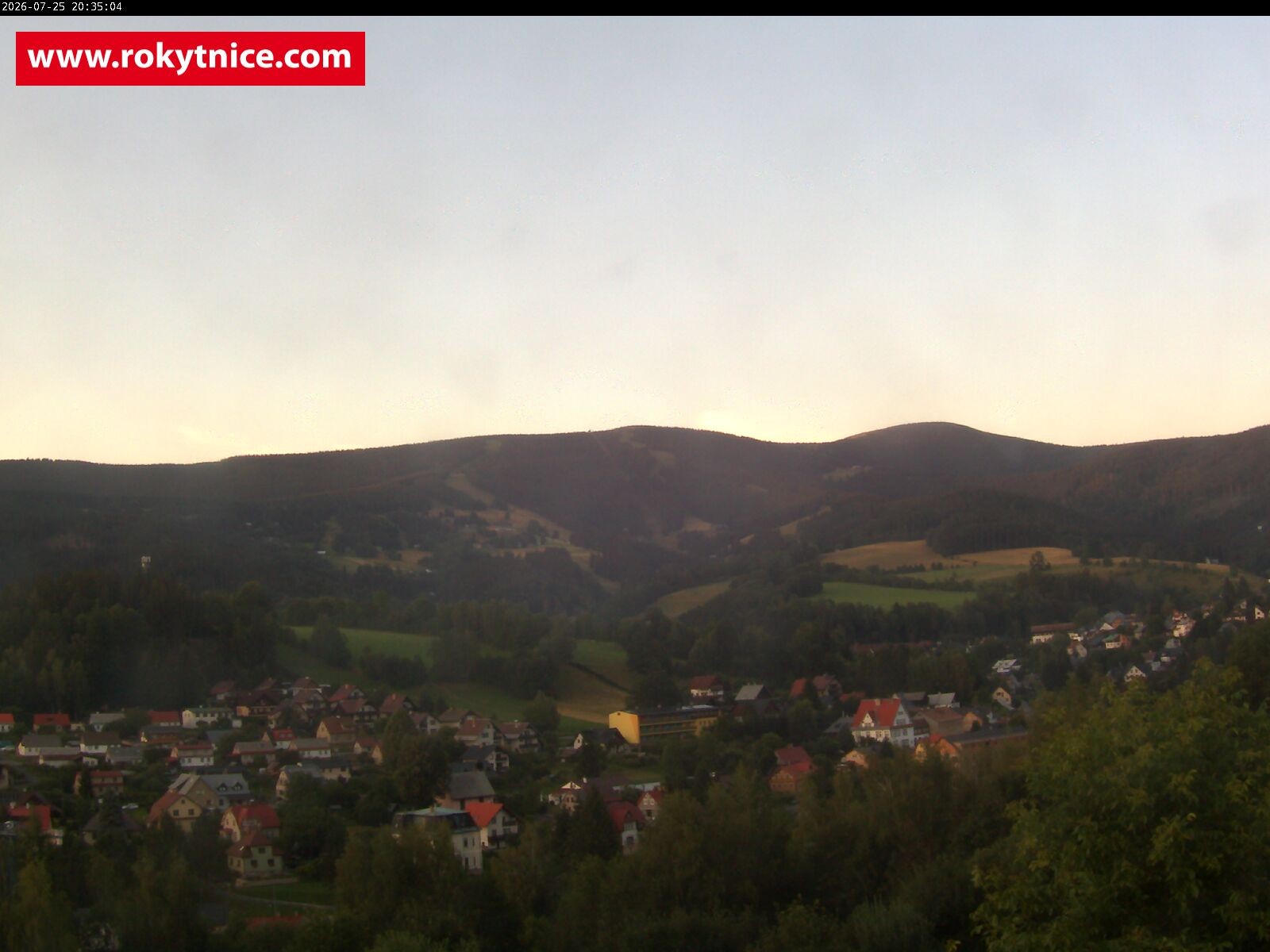 Archived image Webcam Rokytnice, Giant Mountains