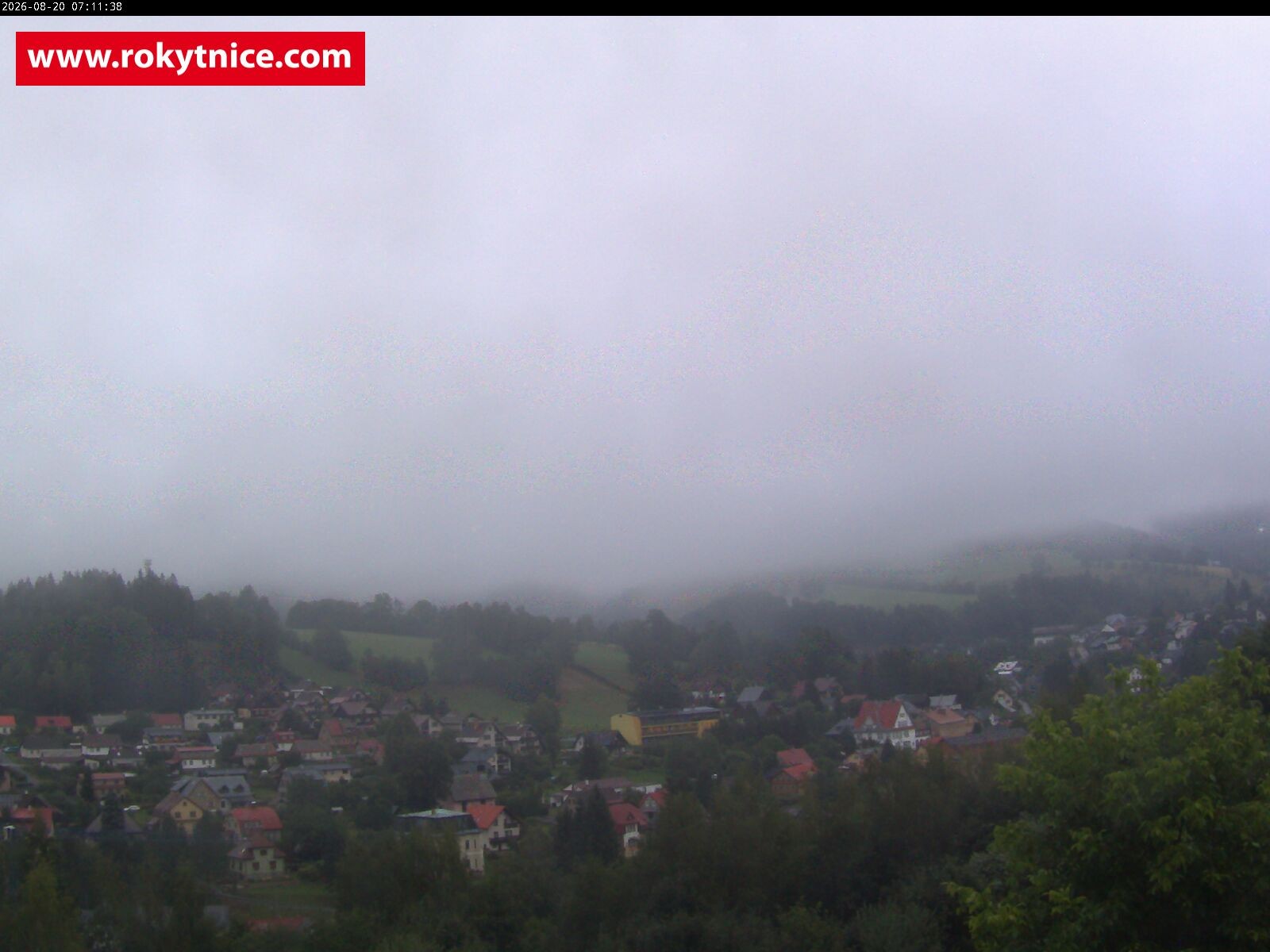 Archiv Foto Webcam Rokytnice nad Jizerou