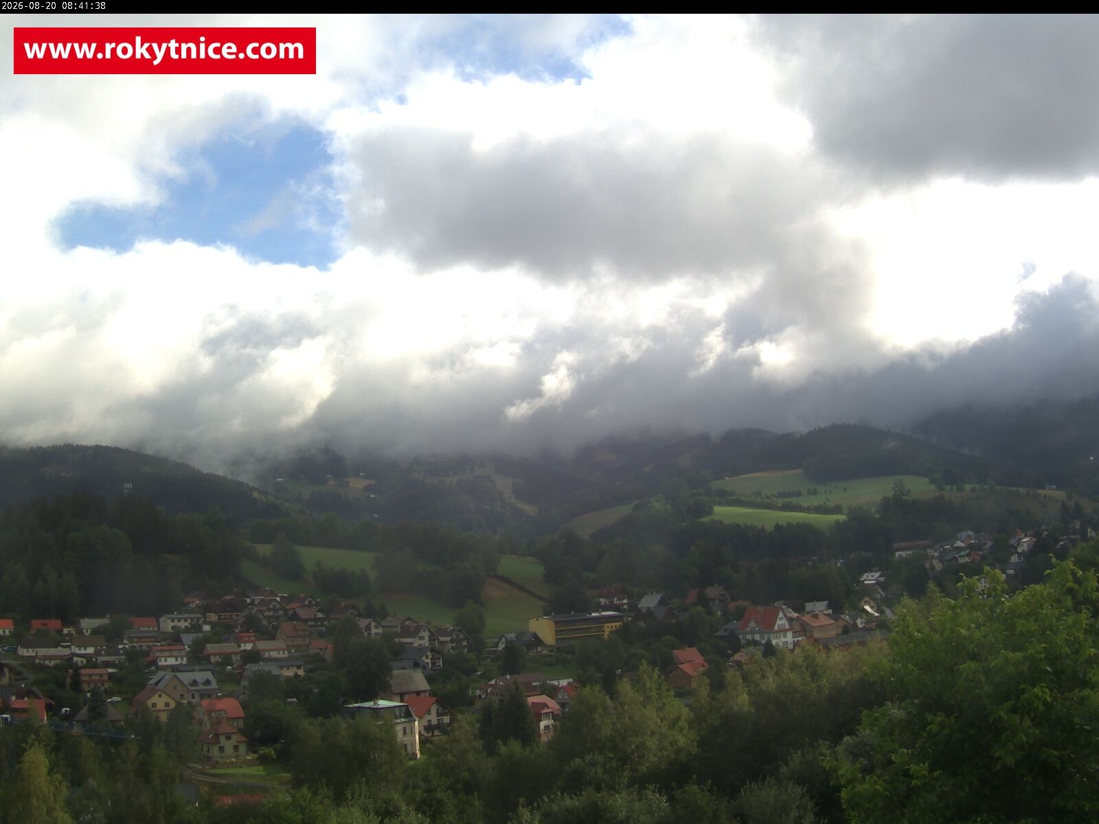 Archiv Foto Webcam Rokytnice nad Jizerou