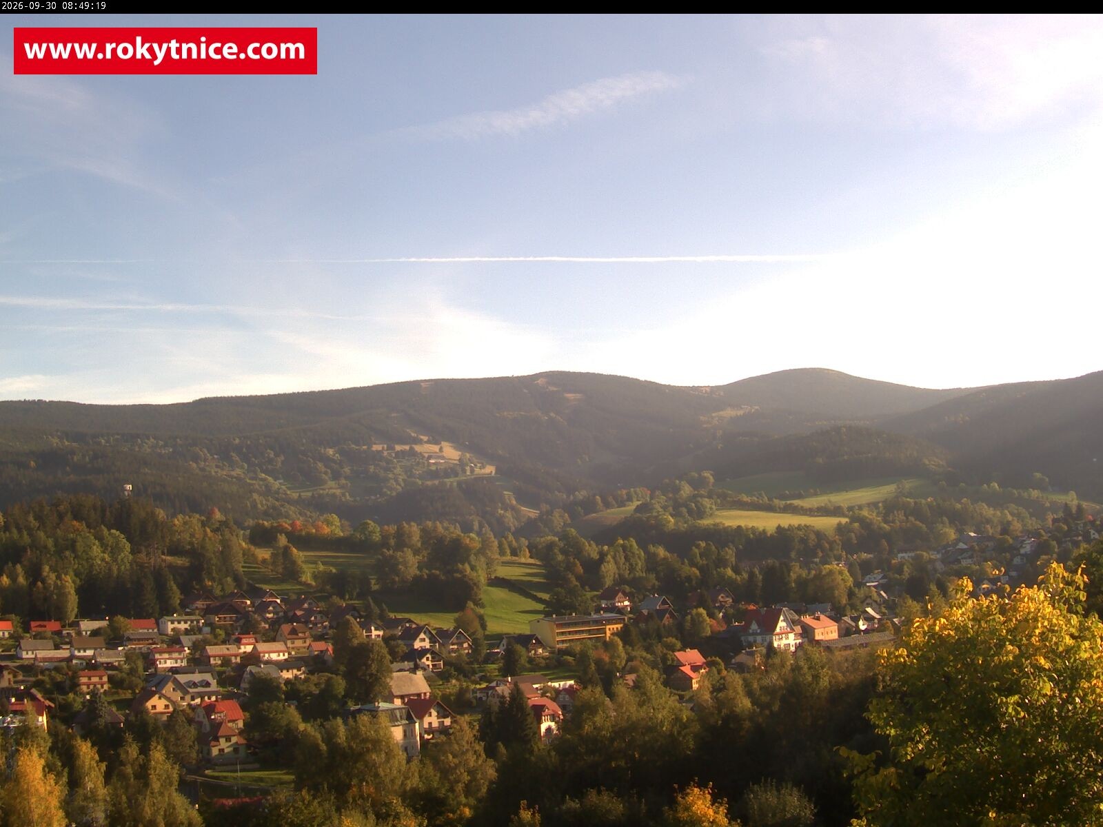Archiv Foto Webcam Rokytnice nad Jizerou