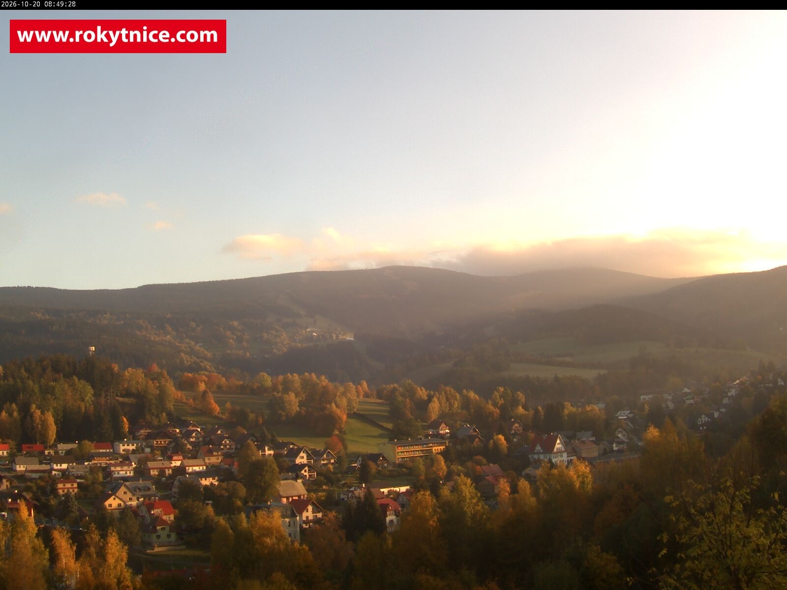 Archiv Foto Webcam Rokytnice nad Jizerou