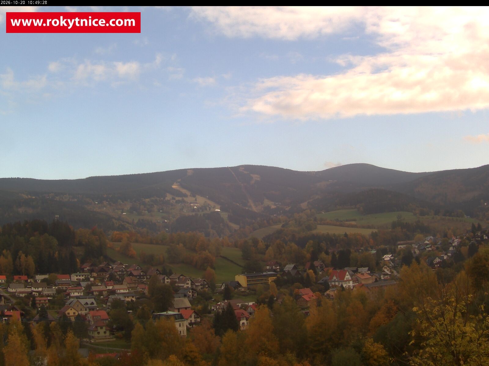 Archiv Foto Webcam Rokytnice nad Jizerou