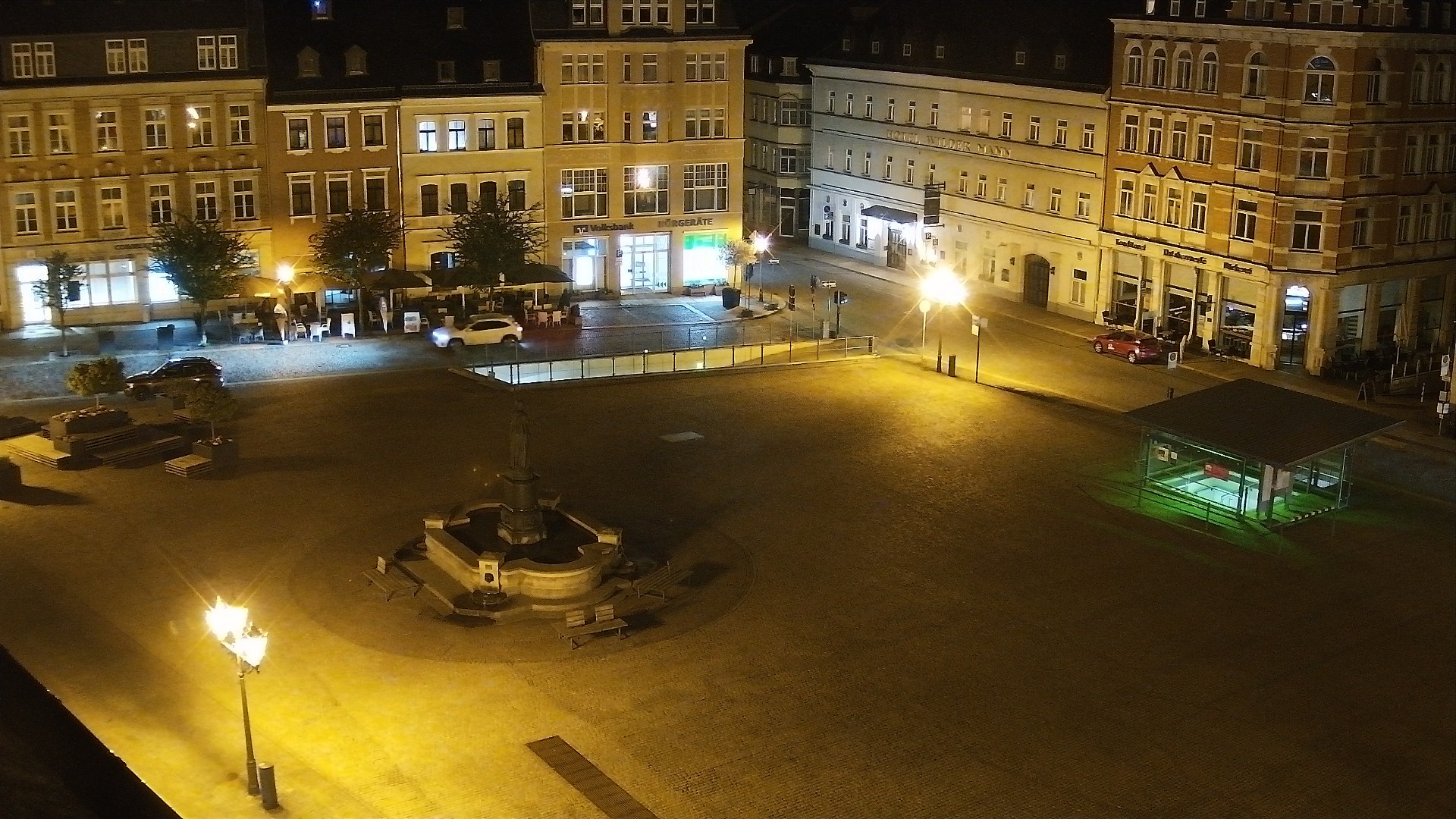 Archiv Foto Webcam Blick auf den Marktplatz Annaberg-Buchholz im Erzgebirge