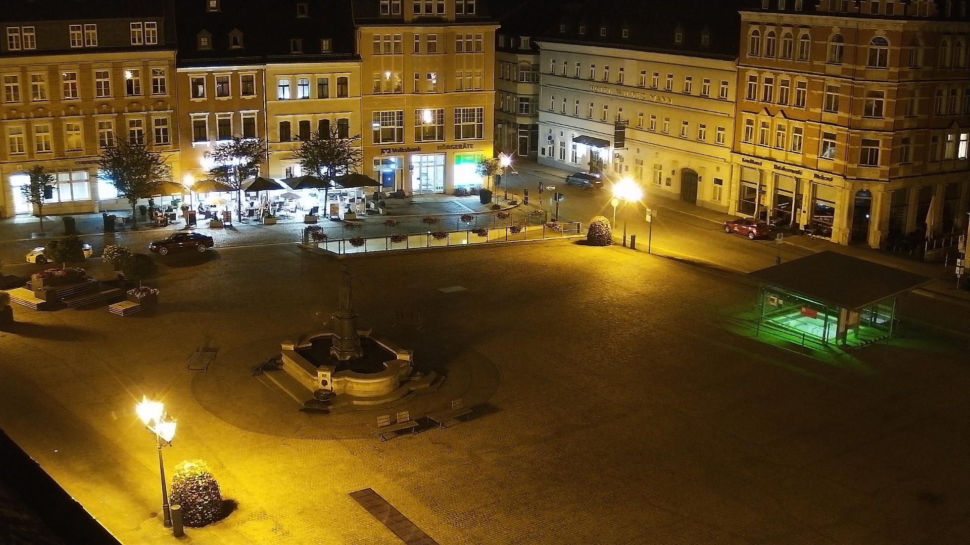 Archiv Foto Webcam Blick auf den Marktplatz Annaberg-Buchholz im Erzgebirge