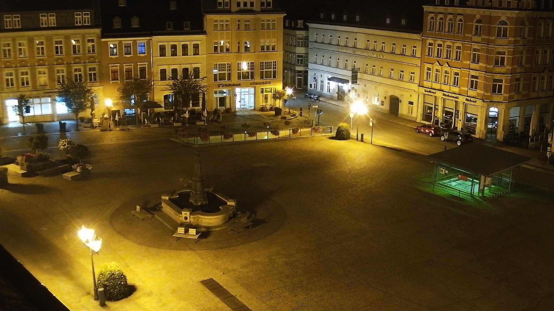 Archiv Foto Webcam Blick auf den Marktplatz Annaberg-Buchholz im Erzgebirge