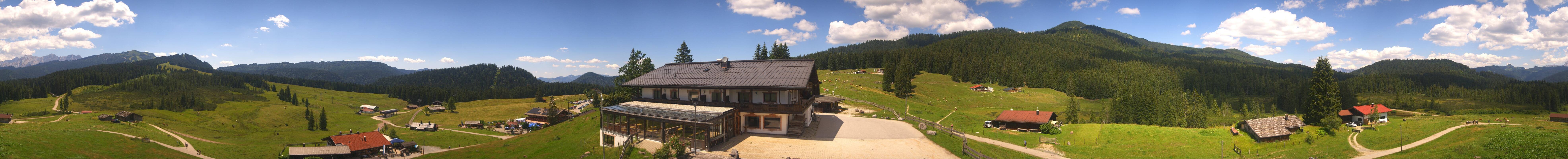 Archived image Webcam Panorama view of Winklmoosalm