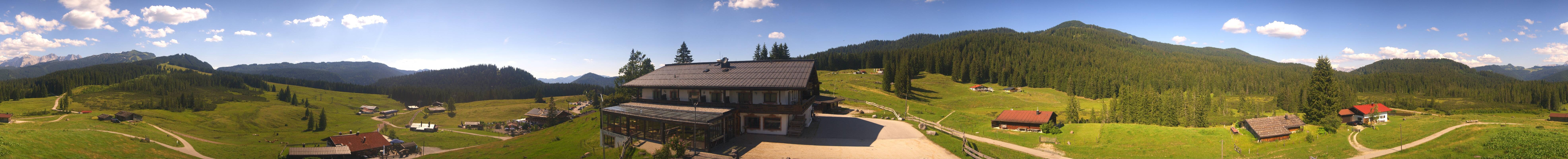 Archived image Webcam Panorama view of Winklmoosalm